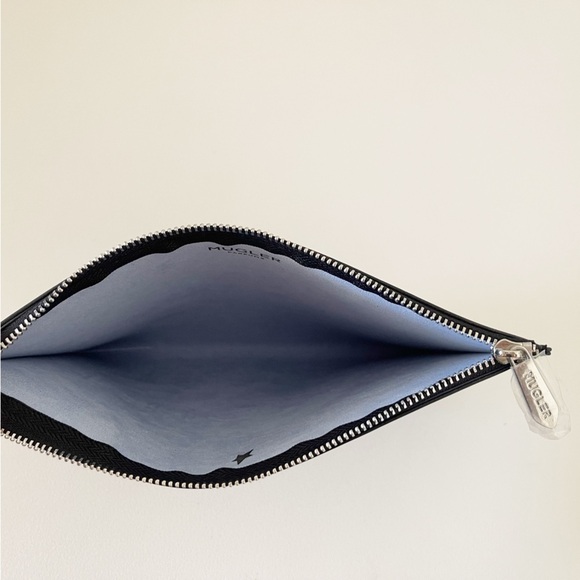 Mugler Perfume Bag Cosmetic Case Make Up Travel Luxury Black New - Picture 5 of 10